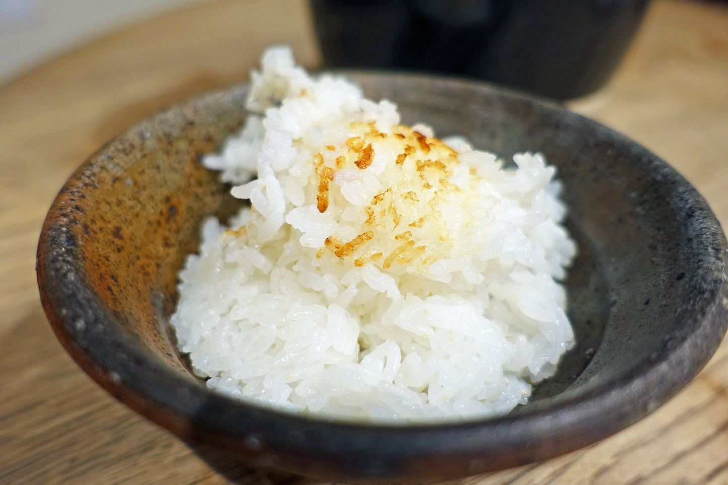 HARIO(ハリオ) フタがガラスのご飯釜で炊いたご飯、おこげ
