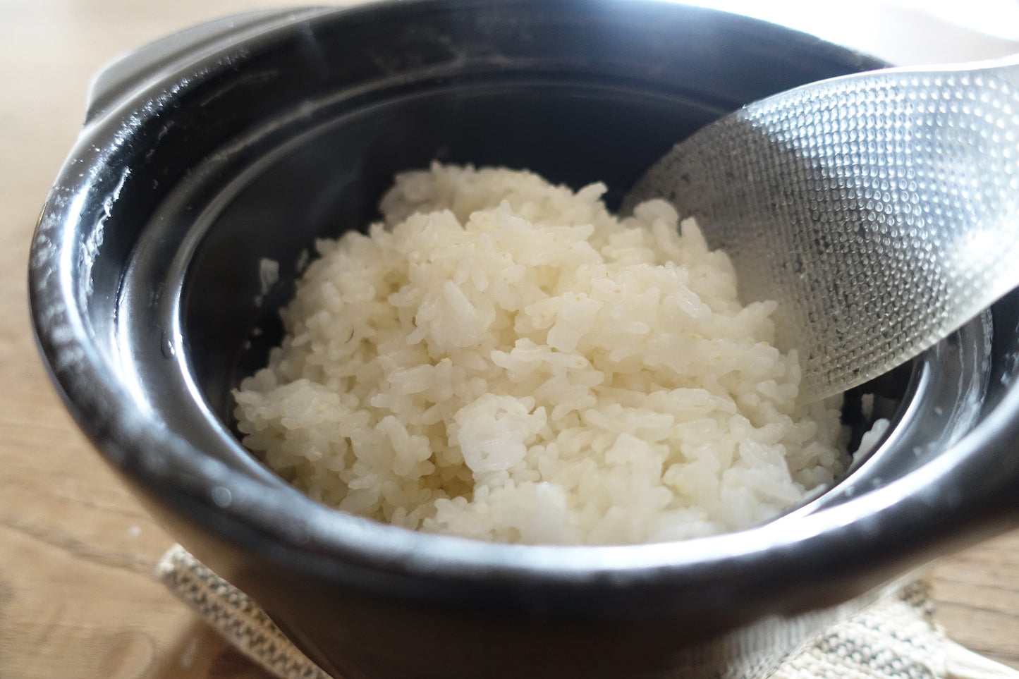HARIO フタがガラスのご飯釜 1-2合