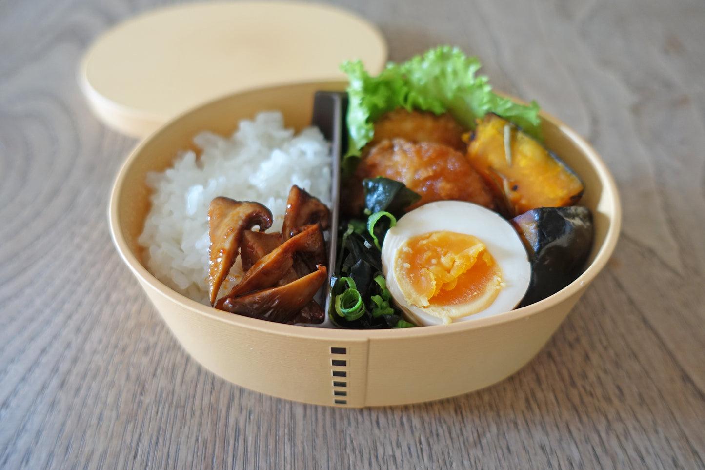HAKOYA 抗菌塗り曲げわっぱ一段弁当