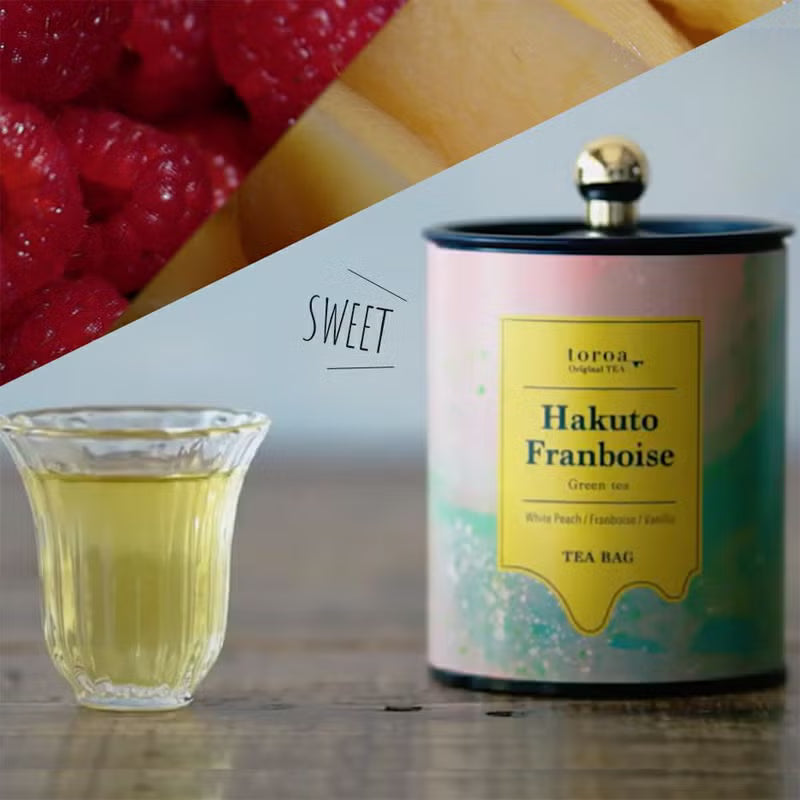 toroaTea スイート2缶ギフトBOX（キャラメルベリー、白桃フランボワーズ）