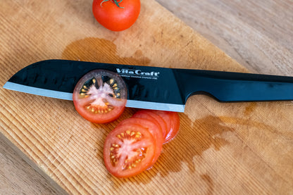 ビタクラフト ソリッドナイフブラック 三徳ナイフ