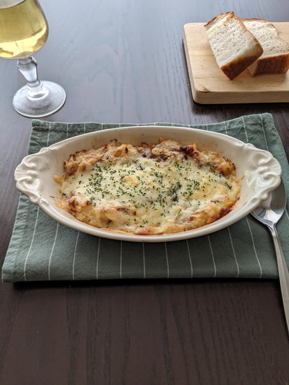 【数量＆期間限定】studio m'（スタジオエム） アカンサス / 白・グレー