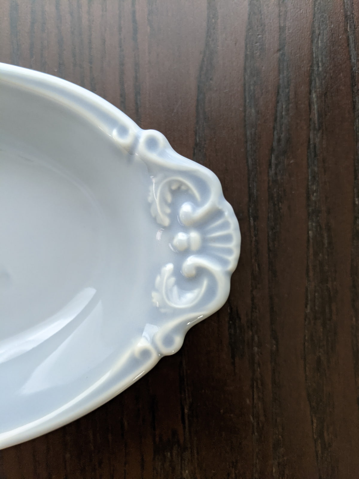 【数量＆期間限定】studio m'（スタジオエム） アカンサス / 白・グレー