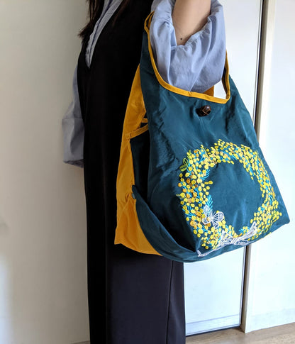 【2点以上で送料無料】DESIGNERS JAPAN 刺繍トートバッグ