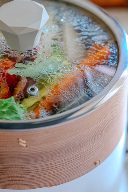 ククナ せいろ・深ざる付き 両手鍋（20cm）SEIRO＋