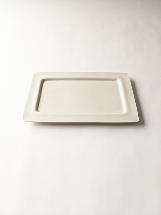 KANEAKI SAKAI POTTERY / 美濃焼 / ながかく皿【蔵出し品・訳あり】