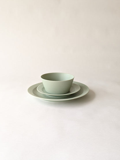 【美濃焼】KANEAKI SAKAI POTTERY / flat bowl・5plate・7plate 3点セット