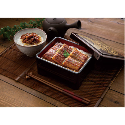 九州産うなぎ蒲焼切身3枚＆めしの具（ごぼう入）セット【送料無料】