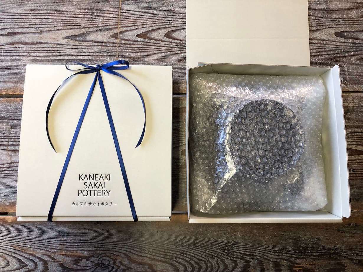 【美濃焼】KANEAKI SAKAI POTTERY / flat bowl・5plate・7plate 3点セット