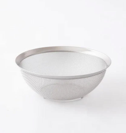 ラバーゼ ステンレス丸型ざる（大）27cm