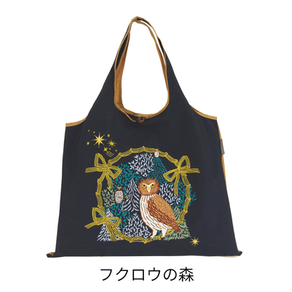 【2点以上で送料無料】DESIGNERS JAPAN 刺繍トートバッグ