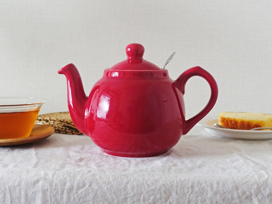 ロンドンポタリー ファームハウス ティーポット 2cup レッド