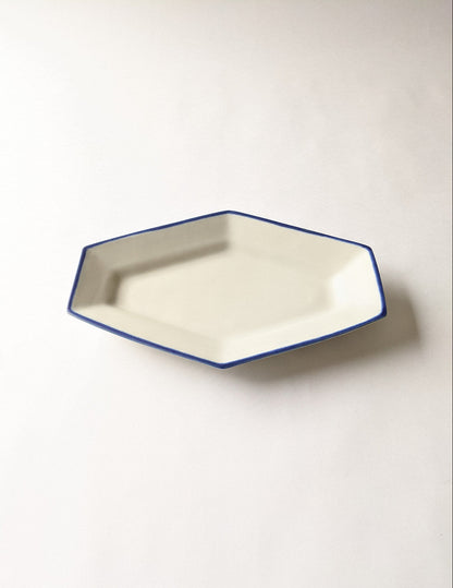 【9/10正午まで】KANEAKI SAKAI POTTERY / 美濃焼 / KUUSI oval M 26cm【蔵出し品・訳あり】