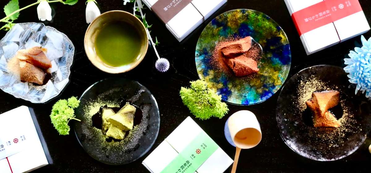 桐箱入り 由布院わらび餅 真空パック 200g×2個詰合せ【選べる6種類】