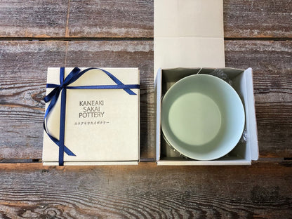 【美濃焼】KANEAKI SAKAI POTTERY / flat bowl（12cm）2個セット【ギフトOK】