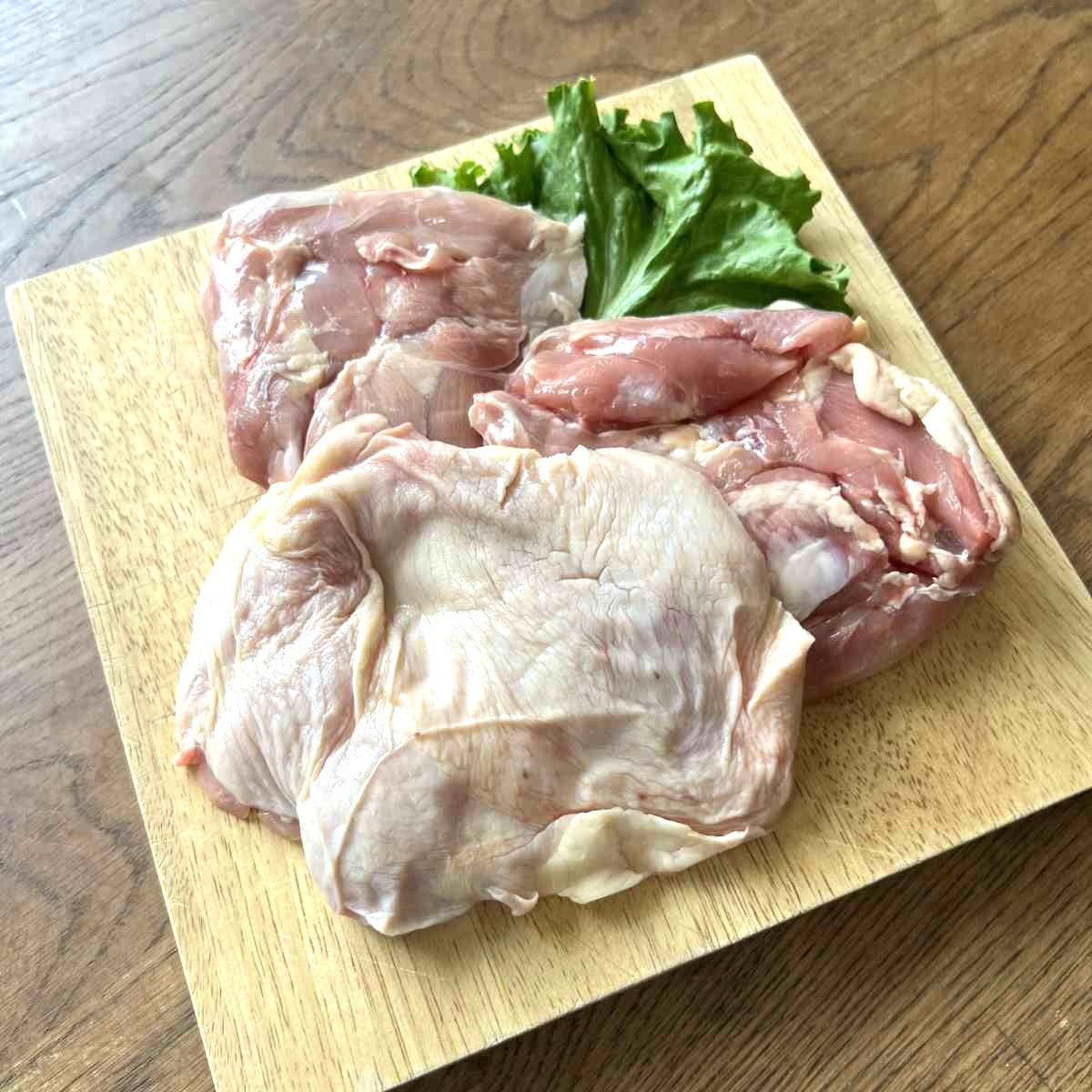 国産 鶏肉 紀の国みかんどり もも肉　3枚