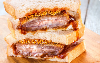 モッタイナイビーフ塊で作ったビーフカツの写真