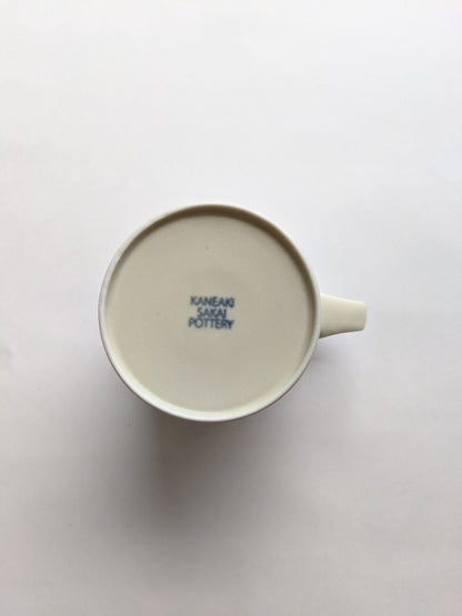 KANEAKI SAKAI POTTERY / 美濃焼 / flat Lmug【蔵出し品・訳あり】