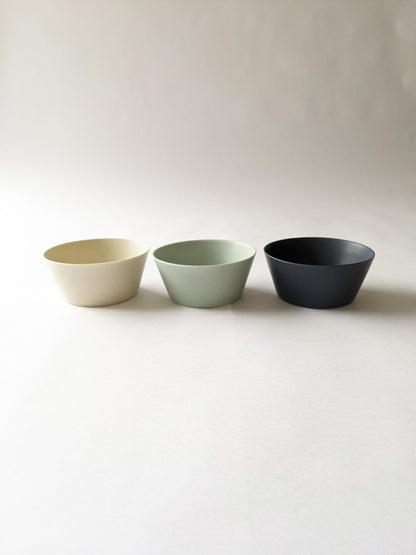 【9/10正午まで】KANEAKI SAKAI POTTERY / 美濃焼 / flat bowl 12cm【蔵出し品・訳あり】