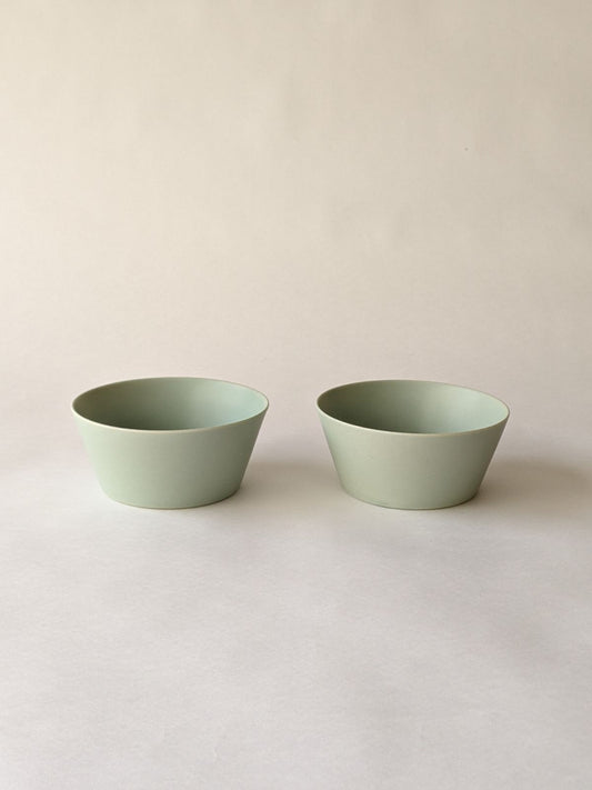 【美濃焼】KANEAKI SAKAI POTTERY / flat bowl（12cm）2個セット