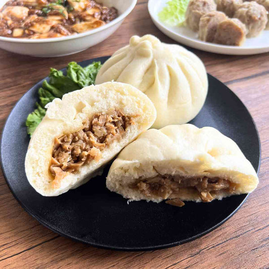 蒸したての火の本豚たけのこ肉まん
