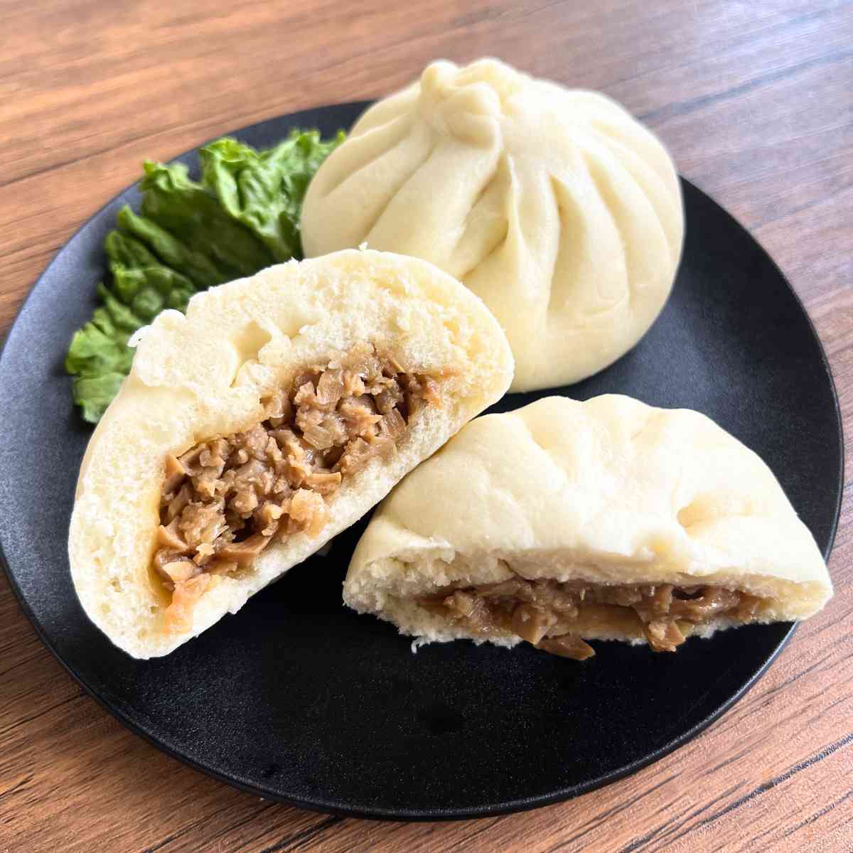 蒸したての火の本豚たけのこ肉まん