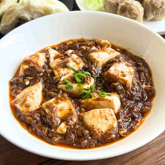 火の本豚使用麻婆豆腐の素で作った麻婆豆腐