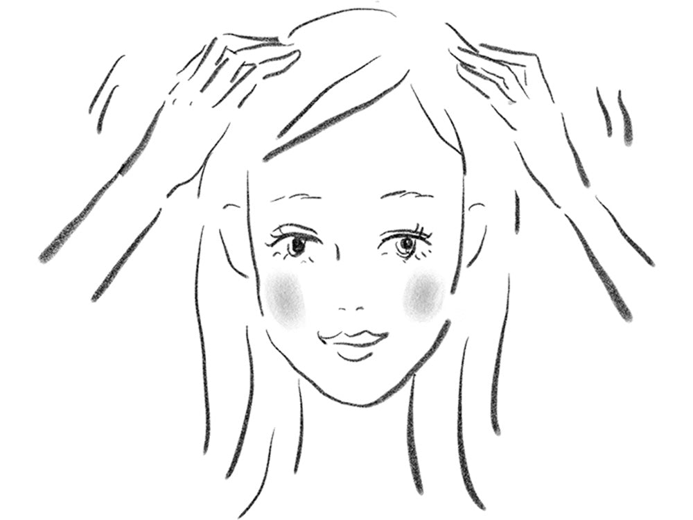 uruotte（ウルオッテ） 薬用 ハーバルエッセンス 優 使い方イラスト