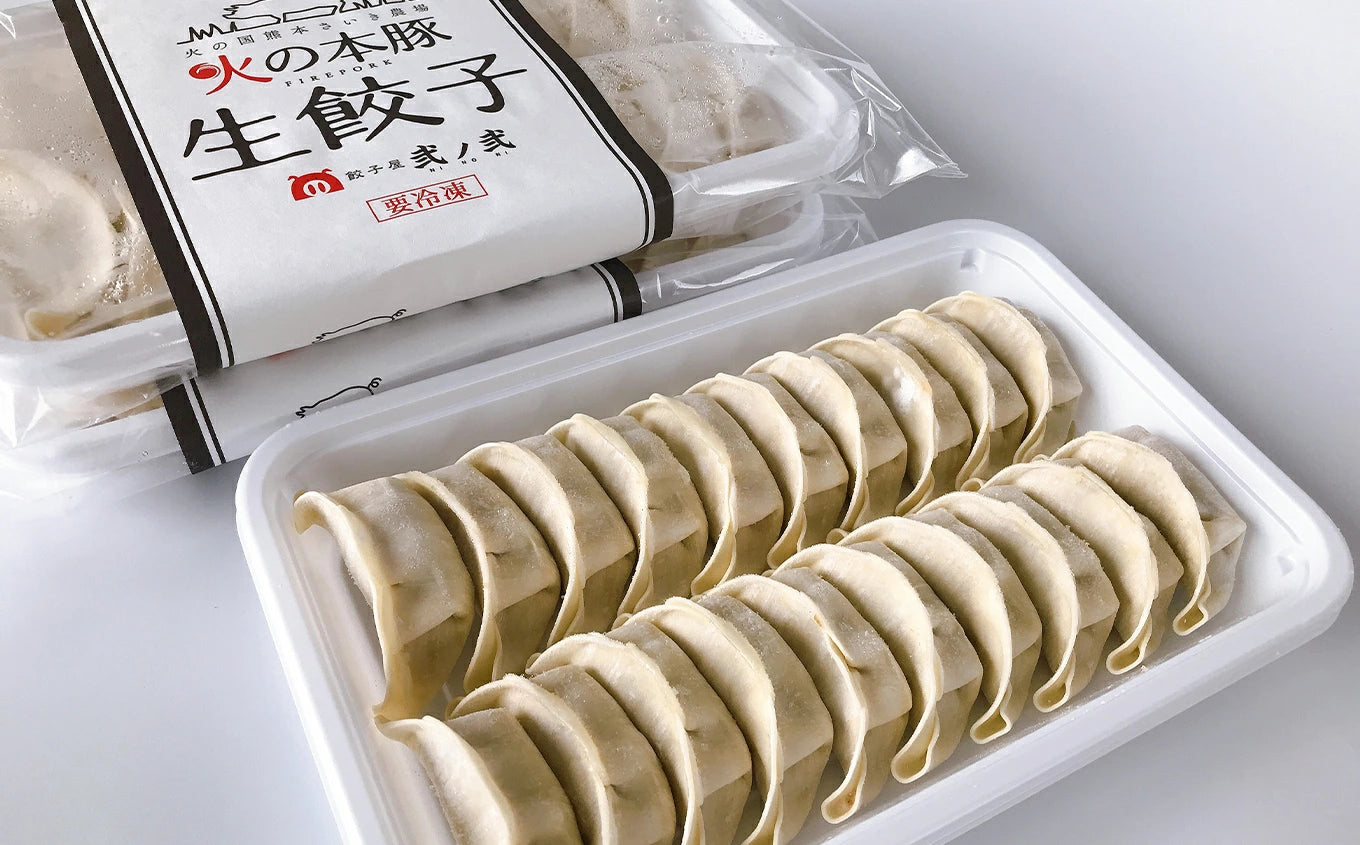 火の本豚×弐ノ弐 お取り寄せ餃子(20個入り×4パック) – Aima 火の本豚×弐ノ弐 お取り寄せ餃子(20個入り×4パック) – Aima