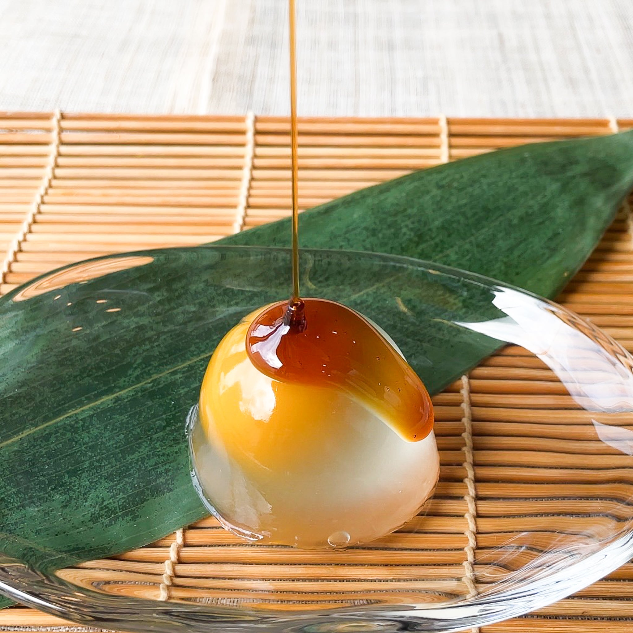 黒蜜をかけたいも栗カボチャ水晶