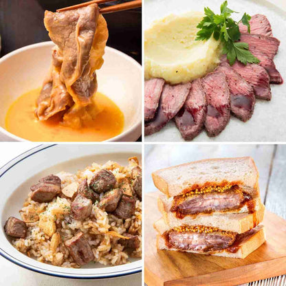 【30個限定】「焼肉用」必ず入り モッタイナイビーフ福袋6点セット＜送料無料＞　【6月中旬以降随時発送】