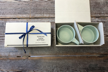 【美濃焼】KANEAKI SAKAI POTTERY / flat Lmug（260ml）2個セット