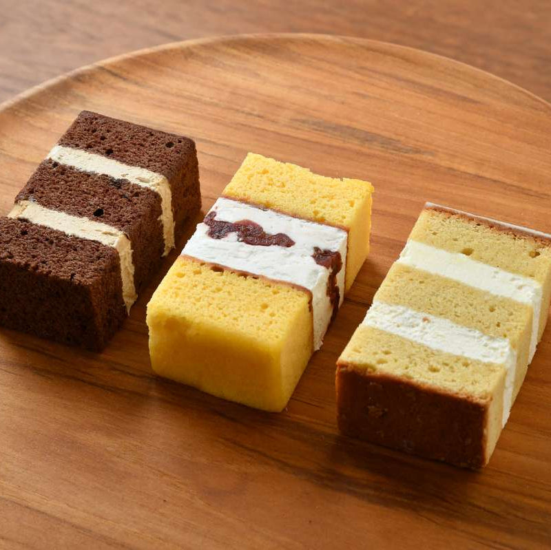 おかしめいとのバタークリームケーキ3種アソート