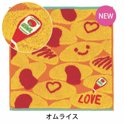 【3枚以上で送料無料】今治タオル：GuuGuu はらぺこシリーズ ジャガードタオルハンカチ