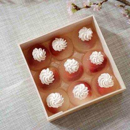 桜水晶のモンブランの下の素材の画像
