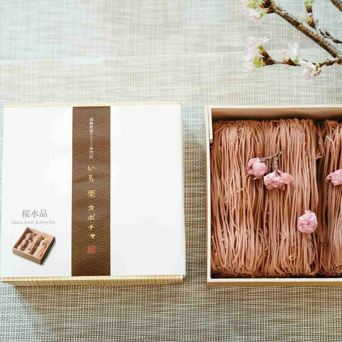 桜水晶のパッケージの外側