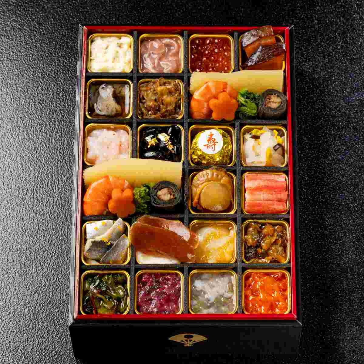 【2027年おせち】京都・下鴨茶寮 酒肴おせち 冷凍一段重（2人前・全26品）